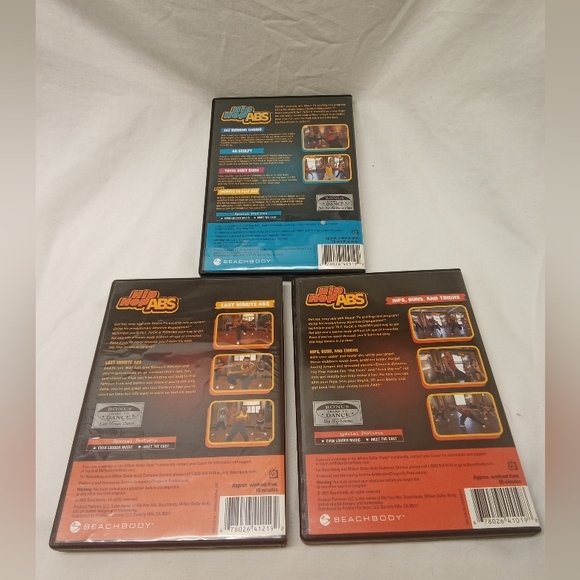 2/$25 Hip Hop Abs DVD set - Picture 3 of 7